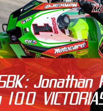 Jonathan Rea logra su victoria número 100