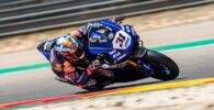 Garrett Gerloff Yamaha WorldSBK Motorland Aragon