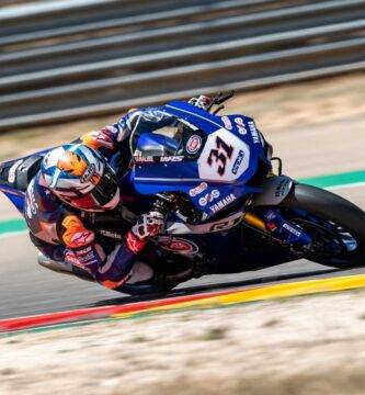 Garrett Gerloff Yamaha WorldSBK Motorland Aragon