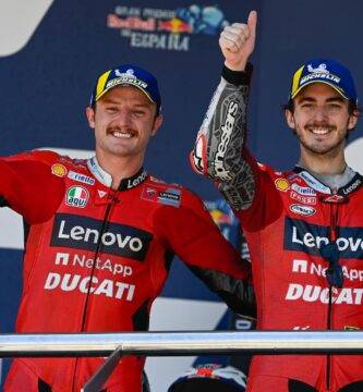 Bagnaia: "Tener a Miller como compañero de equipo es un estímulo"