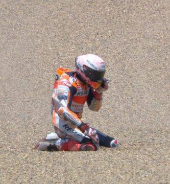 Marc Márquez caída pilotos