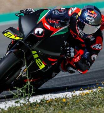 Aprilia de test con Dovizioso en Misano"