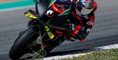 Aprilia de test con Dovizioso en Misano"
