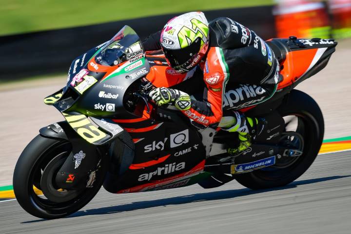 Aleix Espargaró Aprilia MotoGP Sachsenring GP Alemania