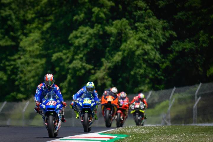 Rins vuelve en Sachsenring: "Tengo algo de dolor"