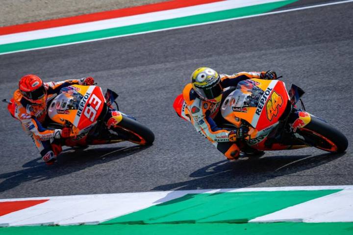 marquez, espargaró, honda