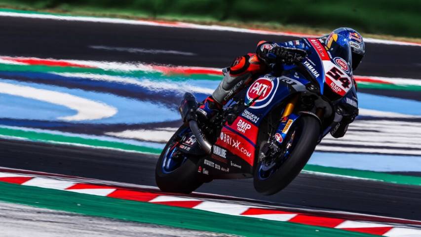 Toprak Razgatlioglu Yamaha WorldSBK Misano