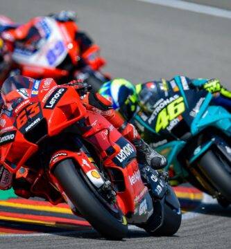 Bagnaia: "tenía un ritmo similar al de Márquez y Oliveira"