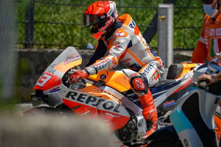 Noyes: "ni Marc Márquez puede llevar la moto de Marc Márquez"