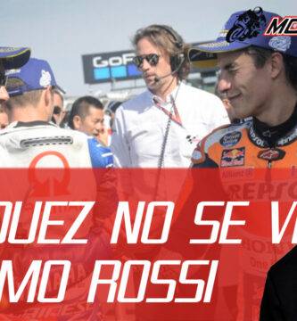 Márquez sobre Rossi: "Yo en su situación no me veo"