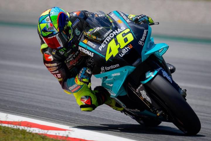 Valentino Rossi Petronas Yamaha MotoGP Catalunya Montmeló Marco Lucchinelli