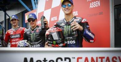 Viñales, Quartararo, Bagnaia MotoGP