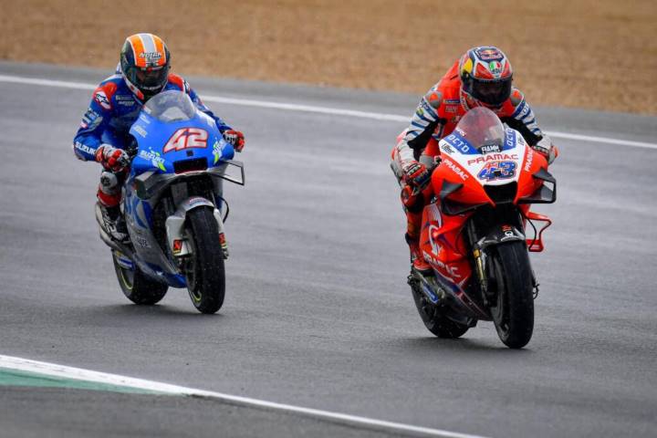 Alex Rins Suzuki Jack Miller Ducati MotoGP