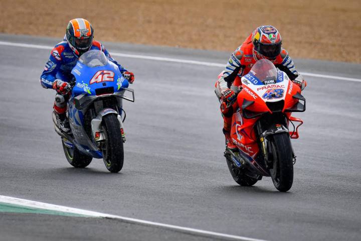 Alex Rins Suzuki Jack Miller Ducati MotoGP