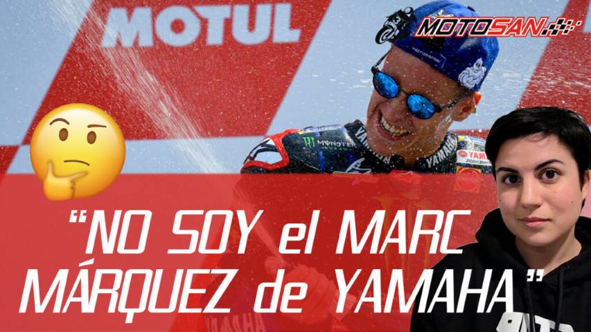 Fabio Quartararo no se considera el Marc Márquez de Yamaha