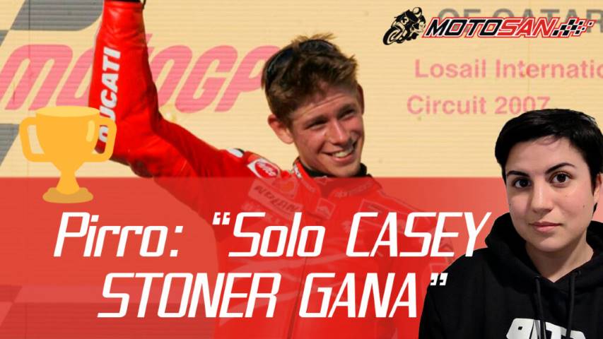 Pirro: "En Ducati, la ley era: Solo Stoner pilota la moto y solo él gana"