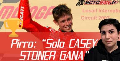 Pirro: "En Ducati, la ley era: Solo Stoner pilota la moto y solo él gana"