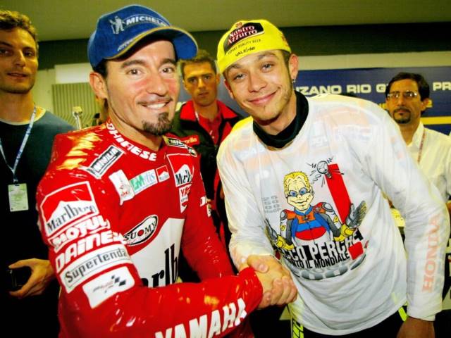 Valentino Rossi Max Biaggi MotoGP