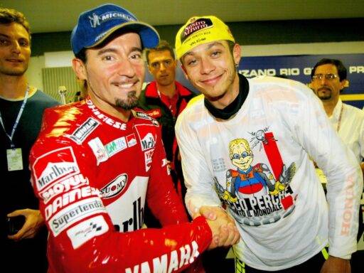 Valentino Rossi Max Biaggi MotoGP