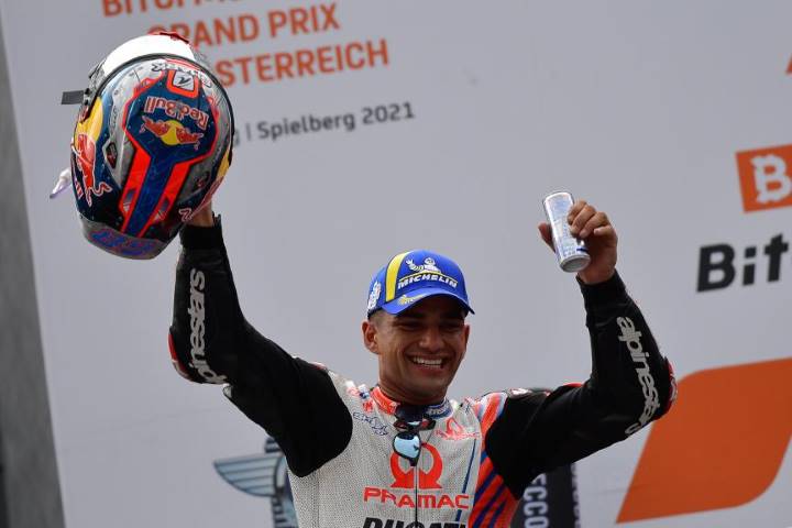 Jorge Martín Ducati en Austria