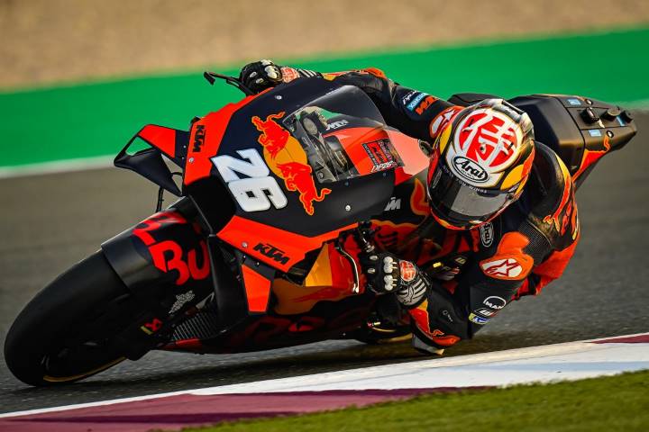 Dani Pedrosa Pit Beirer Mike Leitner KTM MotoGP