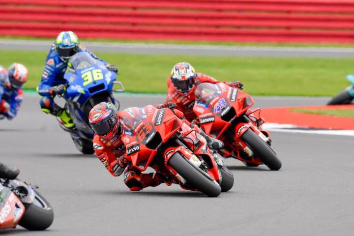 MotoGP Bagnaia Michelin Bagnaia: "Quartararo ya ha ganado el Mundial"