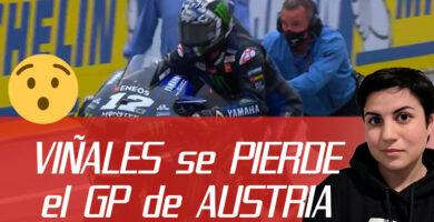 Maverick Viñales no estará en el GP de Austria