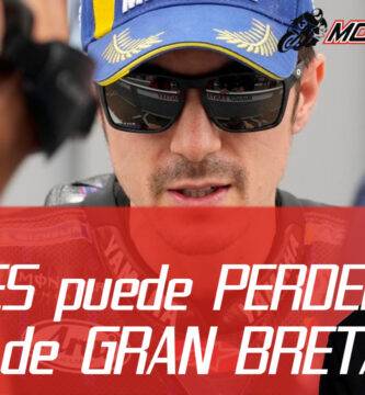 Maverick Viñales podría perderse el GP de Gran Bretaña