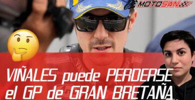 Maverick Viñales podría perderse el GP de Gran Bretaña