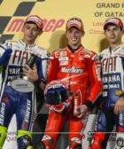 Valentino Rossi Casey Stoner Jorge Lorenzo MotoGP