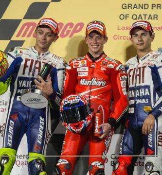Valentino Rossi Casey Stoner Jorge Lorenzo MotoGP