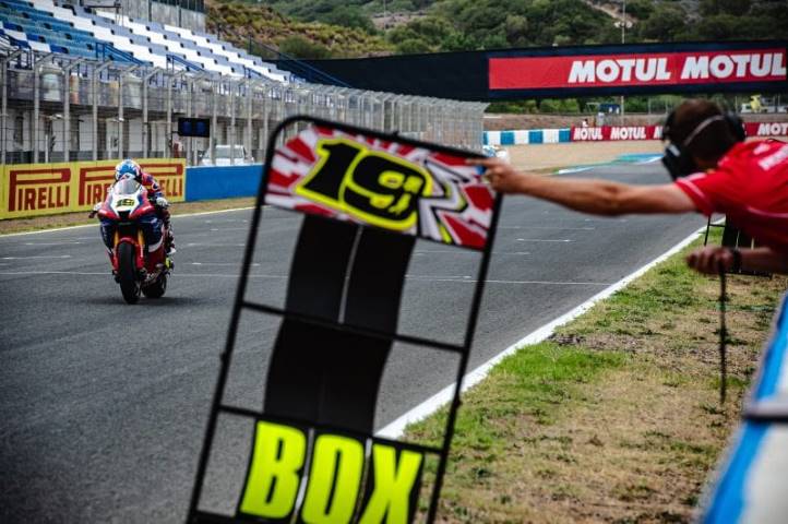 Álvaro Bautista Honda WorldSBK Jerez