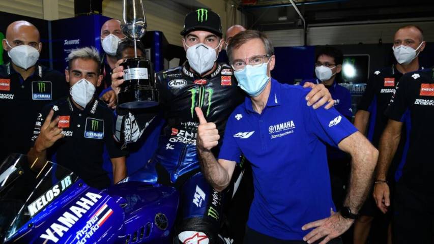 Lin Jarvis Maverick Viñales Yamaha Aprilia MotoGP