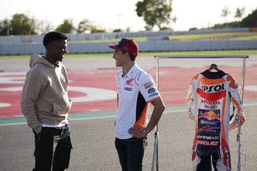 ansu fati, marc marquez, motogp