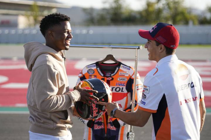 ansu fati, marc marquez, motogp
