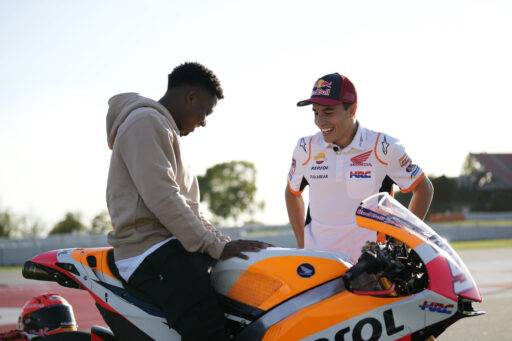 ansu fati, marc marquez, motogp