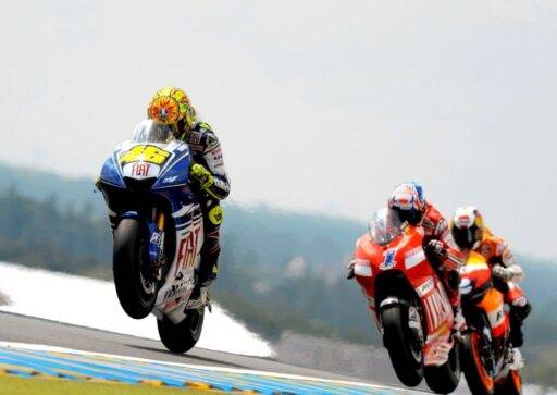 Valentino Rossi Stoner Lorenzo Pedrosa Yamaha MotoGP