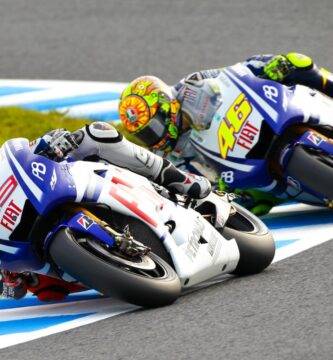 Lin Jarvis Jorge Lorenzo Valentino Rossi Yamaha MotoGP