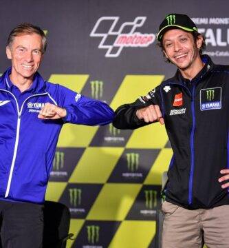 Lin Jarvis Valentino Rossi Yamaha MotoGP