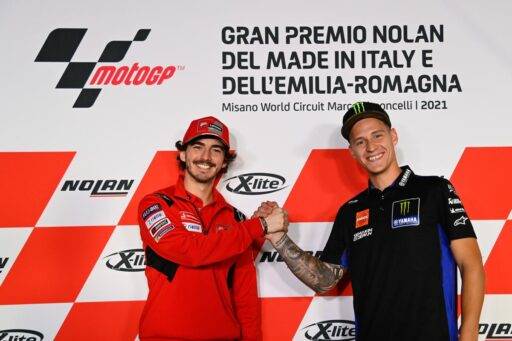 pecco bagnaia, fabio quartararo, motogp