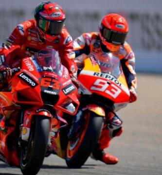 Pecco Bagnaia, Ducati, Marc Márquez, Honda, MotoGP
