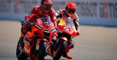Pecco Bagnaia, Ducati, Marc Márquez, Honda, MotoGP