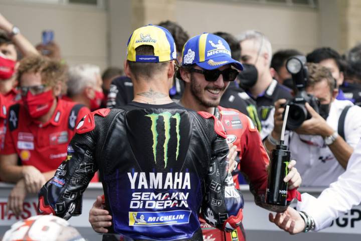 motogp austin pecco bagnaia fabio quartararo