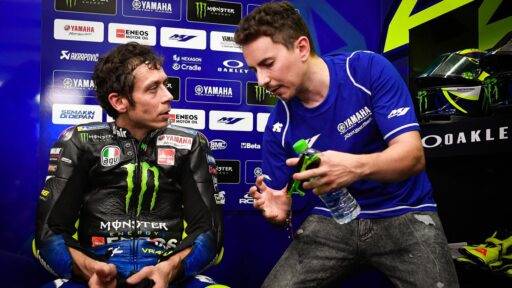 Jorge Lorenzo Valentino Rossi Misano MotoGP