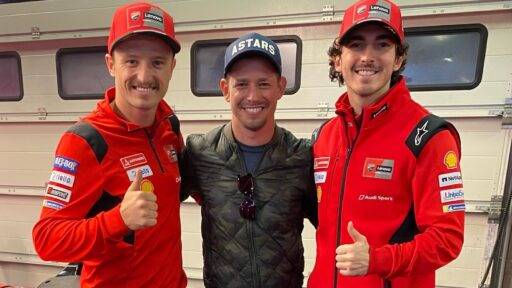 stoner, bagnaia, miller, motogp