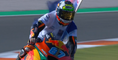 Remy Gardner KTM Moto2 Valencia
