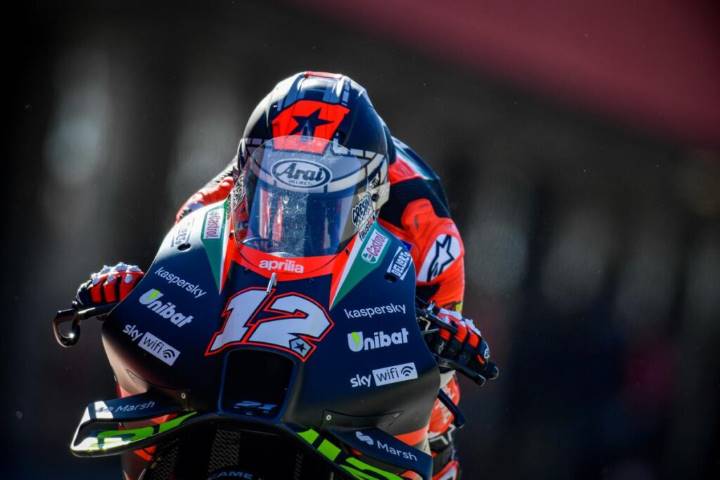 Maverick Viñales MotoGP Aprilia Valencia Cheste
