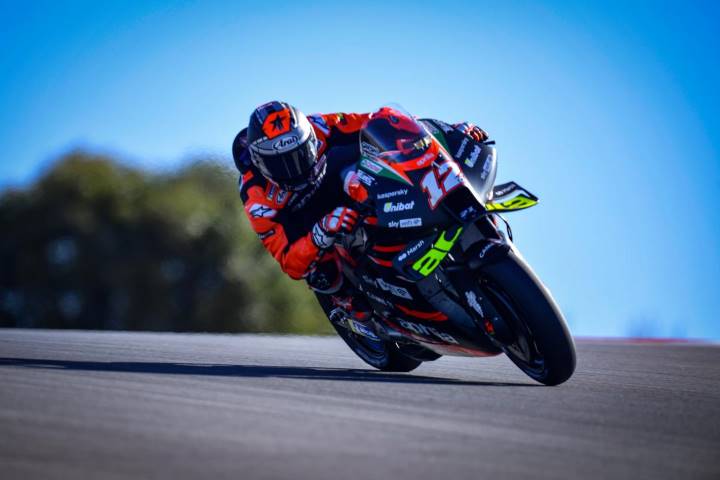 Maverick Viñales MotoGP Aprilia Valencia Cheste