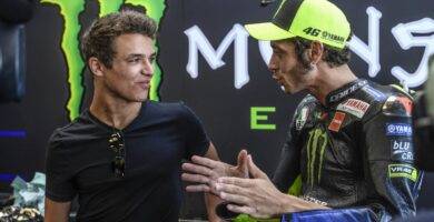 Valentino Rossi Lando Norris Formula 1 MotoGP