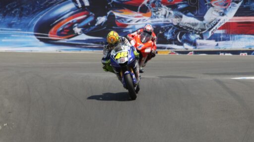 Laguna Seca 2008, Casey Stoner y Valentino Rossi